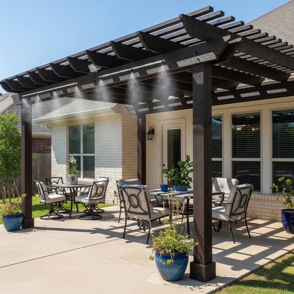 Misting Systems and Cooling Features
