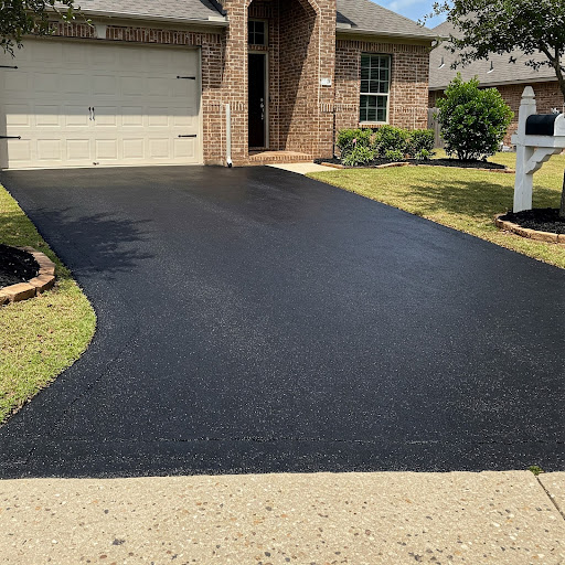 Asphalt driveway